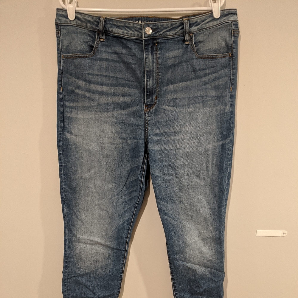 American Eagle Super High Waisted Jeggings Size 20
